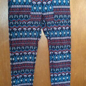 Aerie Womens Medium Leggings Pull On W/Pockets Drawstring Chill Play Move ~ NWOT